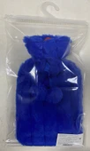 SICAK SU TORBASI PONPONLU MAVİ 26x17x2cm 750ml - 3