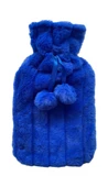 SICAK SU TORBASI PONPONLU MAVİ 26x17x2cm 750ml - 2