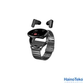 Haino Teko Watch Ultra 12 Amoled Ekran WaterProof Akıllı Saat 3 Kordonlu Siyah - 3