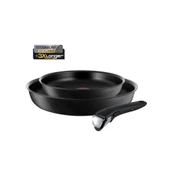 Tefal Ingenio 3X Titanyum Talent Pro Tanışma Tava Seti 3 Parça (Teşhir & Outlet) - 1