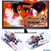 ScHitec 4K Arcade Oyun Konsolu Pandora 10000 Retro Oyunlu 2 Oyuncu Joystick - 9