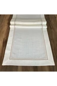 OYA home Çift Pikolu Ranır - Kahve&bej-40*145 Cm - 1