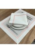 OYA home Çift Amerikan Servis ve Peçete - 4 parça - 3