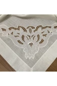 OYA home Beyaz İş Bohça -100 * 100 cm - 2