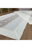OYA home Gül Desen Dantelli Salon Takımı -2 parça - 4