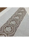 OYA home Gül Desen Dantelli Salon Takımı -2 parça - 7