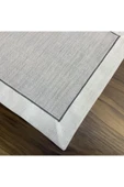OYA home Gri Piko Dikişli Amerıkan Servis Set - 6 Lü - 4