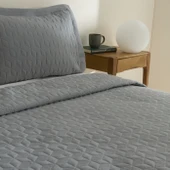 Karaca Home Liora Çift Kişilik Yatak Örtüsü Antrasit - 4