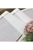 OYA home Kolber Detaylı Ranır Kırık Beyaz -45*150 Cm - 4
