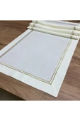 OYA home Gold Çift Dikişli Ranır -45*15 0 Cm - 1