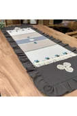 OYA home Patchwork & Fırfırlı & iğne Oyalı & El Dantelli Ranır -50*150 cm thumbnail 1