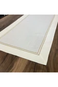 OYA home Altın Simli Runner Cift Dikişli 40*145 Cm - 4