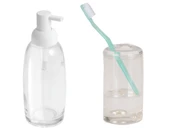 SIVI SABUNLUK DİŞ FIRÇALIK 2 Lİ BANYO SETİ BEYAZ  İNCİ thumbnail 4