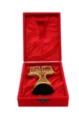 Kutulu Allah-Muhammed Kur'an-ı Kerim Hediyelik Metal Biblo Gold Rengi - 5