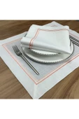 OYA home Çift Amerikan Servis ve Peçete - 4 parça - 2
