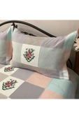 OYA home Patchwork Kaneviçeli Yatak Örtüsü -3 parça - 4