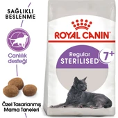 Sterilised +7 Yaşlı Kedi Maması - 3,5 kg thumbnail 3