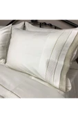 OYA home Gold Sim Keten Nevresim Takımı-6 Parça - 3