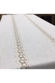 OYA home Mini Papatya Dantelli Masa Örtüsü -160*260 Cm - 4