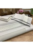 OYA home Dantelli Pamuklı Pike Takımı - 6 parça - 2