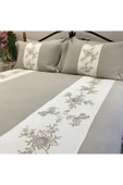 OYA home El İşlemeli Vizon Pike Takımı - 6 parça - 1