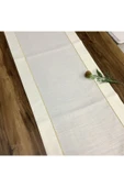 OYA home Gold Tek Sıra Pikolu Masa Örtüsü ve Ranır Set - 2 parça - 7