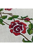 OYA home Kaneviçe İşleme Aplikeli Masa Örtüsü-160*260 cm - 5