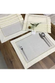 OYA home Altın Sim Li Ranır (1) & Amerıkan Servis (8) Set - Toplam 9 Parça - 1