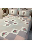 OYA home Patchwork Kaneviçeli Yatak Örtüsü -3 parça - 3