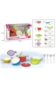 VARDEM OYUNCAK Vardem 11 Parça Renkli Emaye Tencere Tava Seti - 2