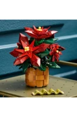 LEGO Icons Ponssetya 10370 Yetişkinler İçin Atatürk Çiçeği (Poinsettia) Yapım Seti (608 Parça) - 6