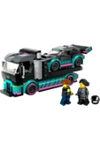 LEGO ® City Yarış Arabası ve Araba Taşıyıcı Kamyon 60406 - 6+ Yaratıcı Oyuncak Yapım Seti (328 Parça) - 2