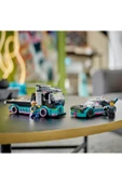 LEGO ® City Yarış Arabası ve Araba Taşıyıcı Kamyon 60406 - 6+ Yaratıcı Oyuncak Yapım Seti (328 Parça) - 8