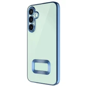 Galaxy S24 Plus Kılıf Kamera Korumalı Logo Gösteren Zore Omega Kapak - 4