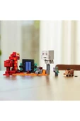 LEGO ® Minecraft® Nether Geçidi Pususu 21255 - 8+ Yaratıcı Oyuncak Yapım Seti (352 Parça) - 8