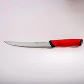 Pirge Duo Et Doğrama Bıçağı Kıvrık 21cm Kırmızı 34621-02 - 2