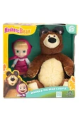 Masha and the Bear Masha Ile Koca Ayı 2li Peluş Figür Seti Mha21 - 1