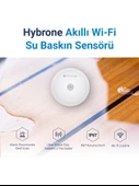 Hybrone Akıllı Wi-Fi Su Baskın Sensörü, Yüksek Sesli Anında Uyarı, Uygulama ile Anında Bildirim - 2