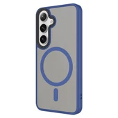 Galaxy S24 Kılıf Sert PC Arka Yüzey Wireless Şarj Özellikli Zore Flet M-safe Kapak thumbnail 4