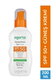Yüksek Koruma SPF 50+ Yüz Vücut Güneş Koruyucu Yetişkin 200 ml - 1
