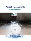 Hybrone Akıllı Wi-Fi Su Baskın Sensörü, Yüksek Sesli Anında Uyarı, Uygulama ile Anında Bildirim - 3