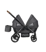 Bebeconfort Helios Wagoon Tam Kapanabilen Tenteli Kompakt İkiz Bebek Arabası Mineral Graphite - 9