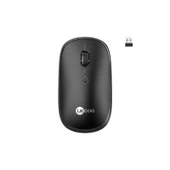 Lenovo Lecoo WS209 Siyah Şarjlı Sessiz Ergonomik Optik Kablosuz Mouse - 6 Tuşlu 1600DPI Çift Modlu thumbnail 1
