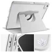 Apple iPad Pro 12.9 2022 M2 Kılıf Zore Termik Kalem Bölmeli Dönebilen Standlı Kılıf - 6