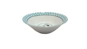 PORSELEN ÇORBA KASESİ MAVİ 15x15x5cm - 3
