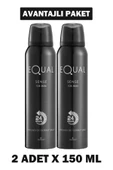 Equal Deodorant Sense Bay 150 ml 2 Adet - 1