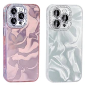 Apple iPhone 14 Pro Max Kılıf Airbagli Parlak Taş Detay Tasarımlı Zore Esila Kapak thumbnail 6