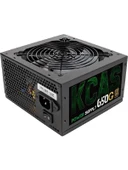 Aerocool Kcas Plus 650W Argb 12CM Fan 80+Gold Power Supply AE-KCASP650RGB - 1