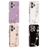 Xiaomi Redmi 12 4G Kılıf El Tutamaçlı Kamera Korumalı Zore Taka Silikon Kapak - 4