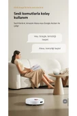 Xiaomi Wİ-Fİ ve Sesli Kontrol 2 si 1 Arada Süpürme ve Paspaslama Özelliğiyle Pratik Temizlik 5000pa Güç - 4